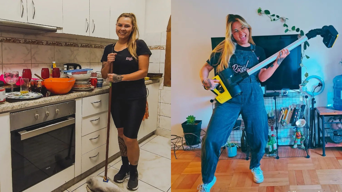 Chilena asegura ganar más de un millón de pesos mensuales haciendo aseo en casas