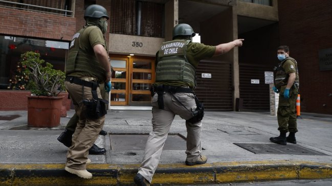 Allanamientos simultáneos en Santiago: Carabineros desbarató clan delictual