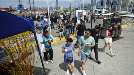  Turistas llegan a la Región de Valparaíso para recibir el 2024  