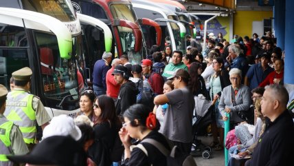   Año Nuevo: Intensas fiscalizaciones en terminales de buses ante masiva salida de capitalinos 