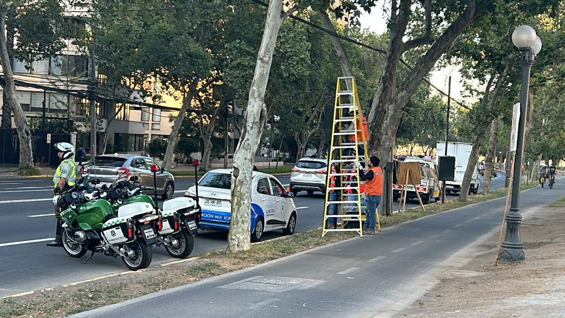 Comenzaron trabajos para eliminar la reversibilidad del eje Andrés Bello-Cardenal Caro