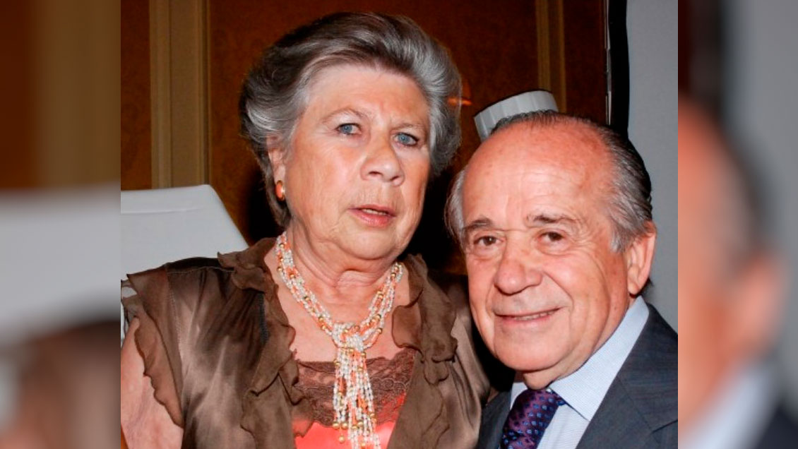 Falleció María Inés Hurtado, esposa de Andrés Zaldívar