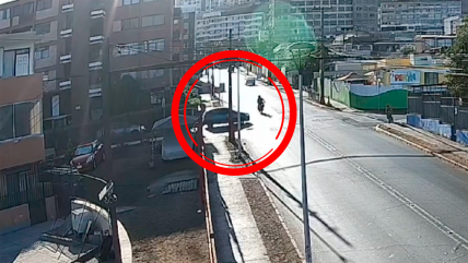   Antofagasta: Motociclista fue arrollado y el culpable escapó sin asco 