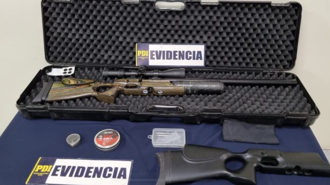 PDI recuperó millonario rifle deportivo robado en San Fernando