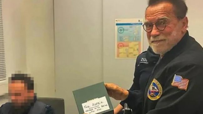 Schwarzenegger retenido durante tres horas en aeropuerto alemán por no declarar un reloj