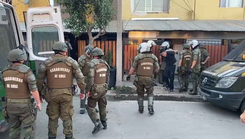 Detienen a seis personas por tráfico de droga en Maipú
