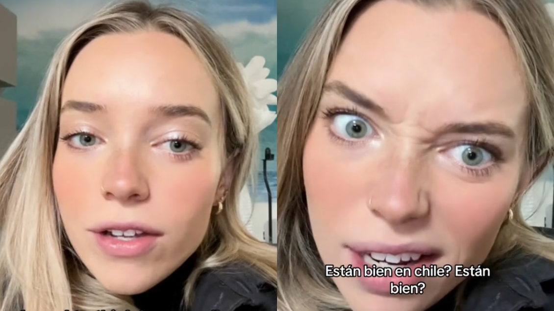 Extranjera quedó sorprendida con reacción de chilenos ante temblores