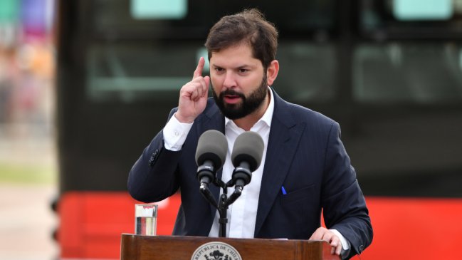 Boric: Vamos a desplegar toda la fuerza del Estado para contener a los criminales
