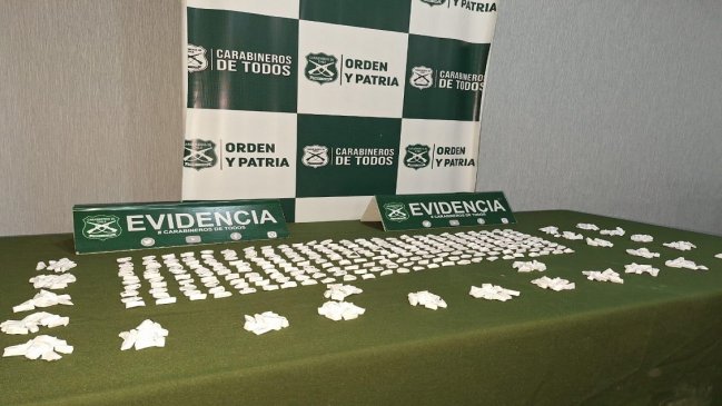 Pasajero de un bus transportaba 500 dosis de cocaína en Cabrero