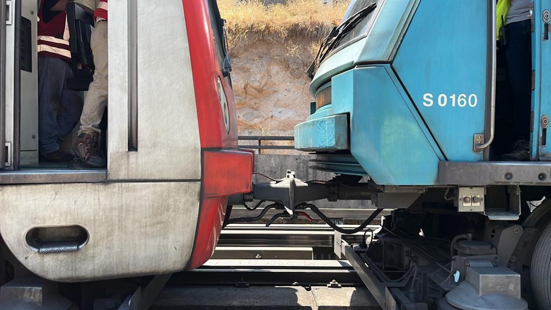 Metro logró remolcar tren averiado tras 