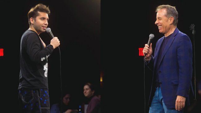 Cumplió su sueño: Fabrizio Copano compartió escena con Jerry Seinfeld