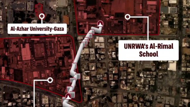 Israel acusa que combatientes de Hamás usaron la sede de agencia ONU en Gaza