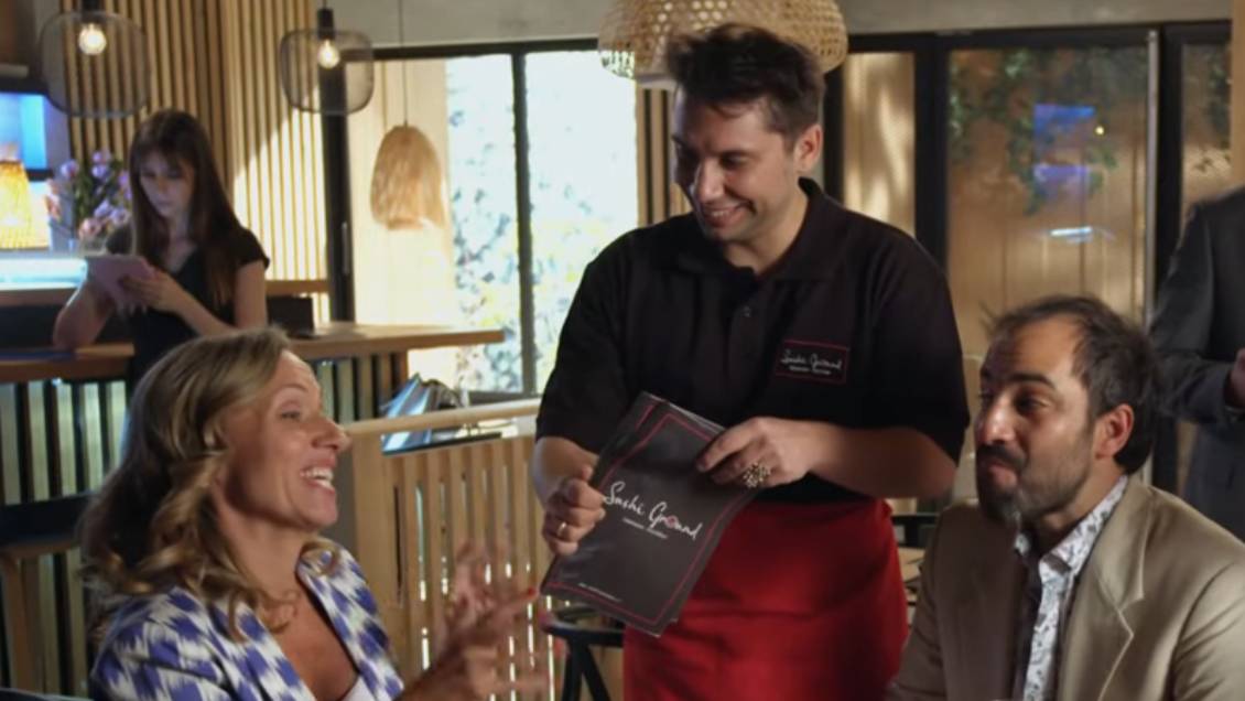 Así fue la aparición de Fabrizio Copano en teleserie de Mega