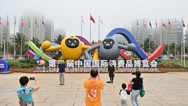 China realizará en abril exposición internacional para impulsar el consumo
