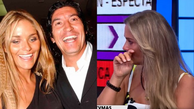 Kenita Larraín recordó entre lágrimas fallido matrimonio con Iván Zamorano