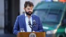  Boric presenta vehículos de Gendarmería 