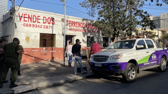   Municipio desalojó una nueva casa tomada en Santiago 