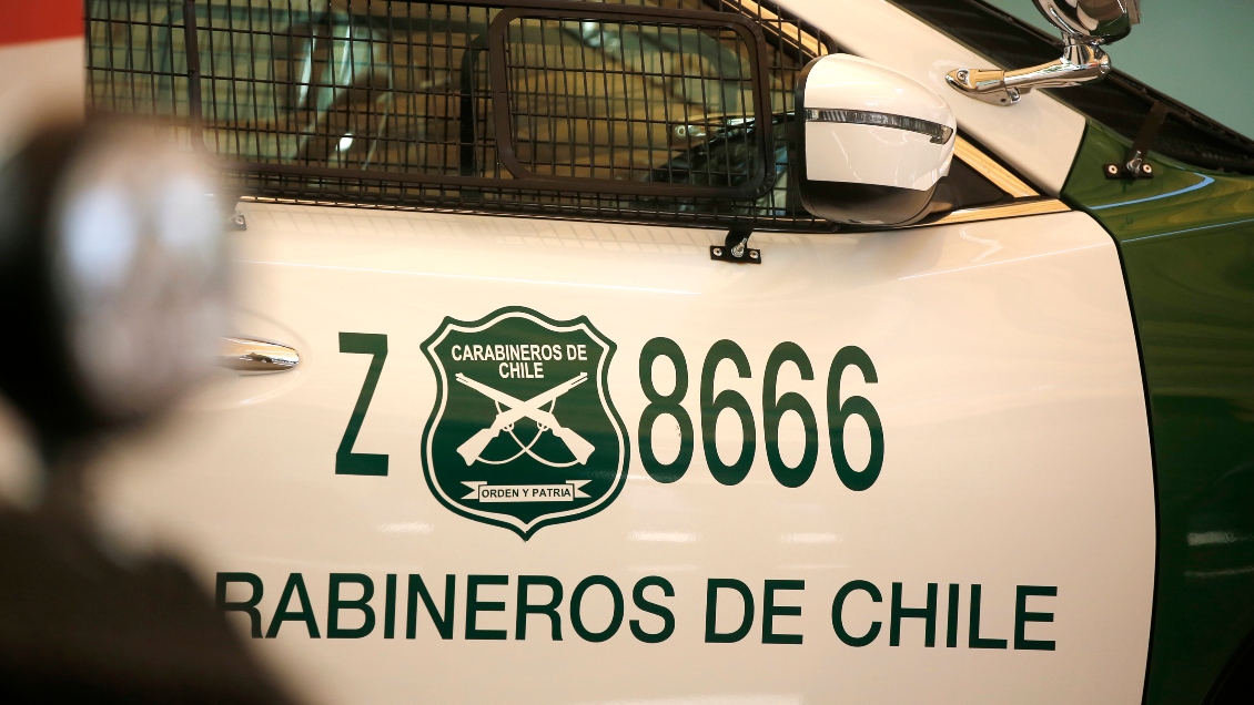 Carabineros detuvo a tres personas por el robo de un automóvil en Estación Central