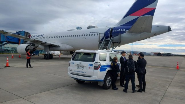   Ciudadano británico murió durante un vuelo desde Islas Malvinas a Punta Arenas 
