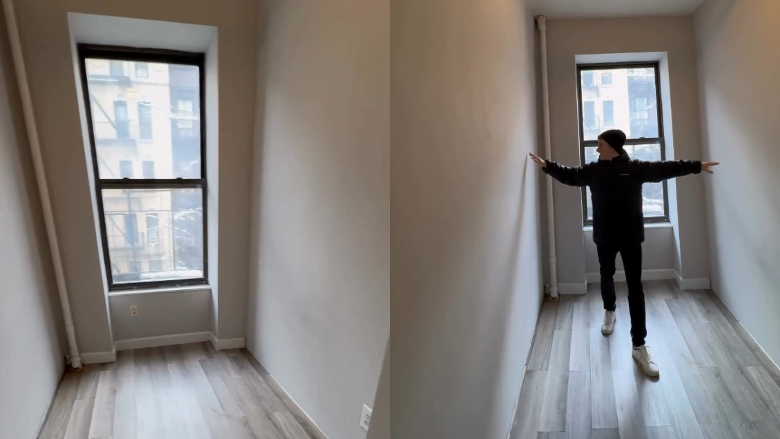 Insólito: El departamento más pequeño de Nueva York que no tiene baño ni cocina
