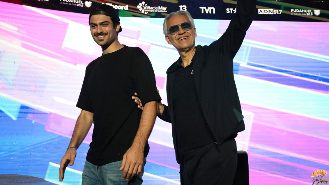 ¿Quién es Matteo Bocelli? El hijo de Andrea Bocelli que lo acompaña en Viña 2024