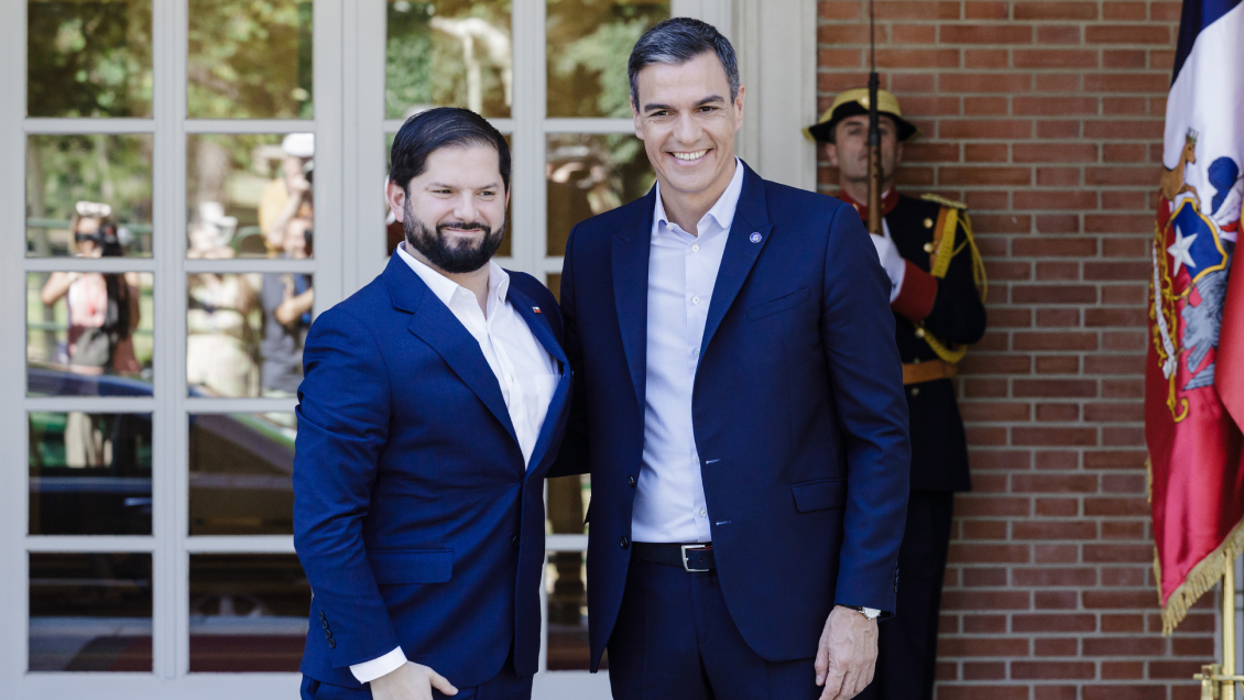 Presidente Boric recibirá a Pedro Sánchez la próxima semana