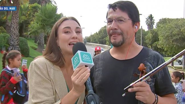 Insólita pregunta de Tita Ureta a violinista que tocó con Andrea Bocelli: 