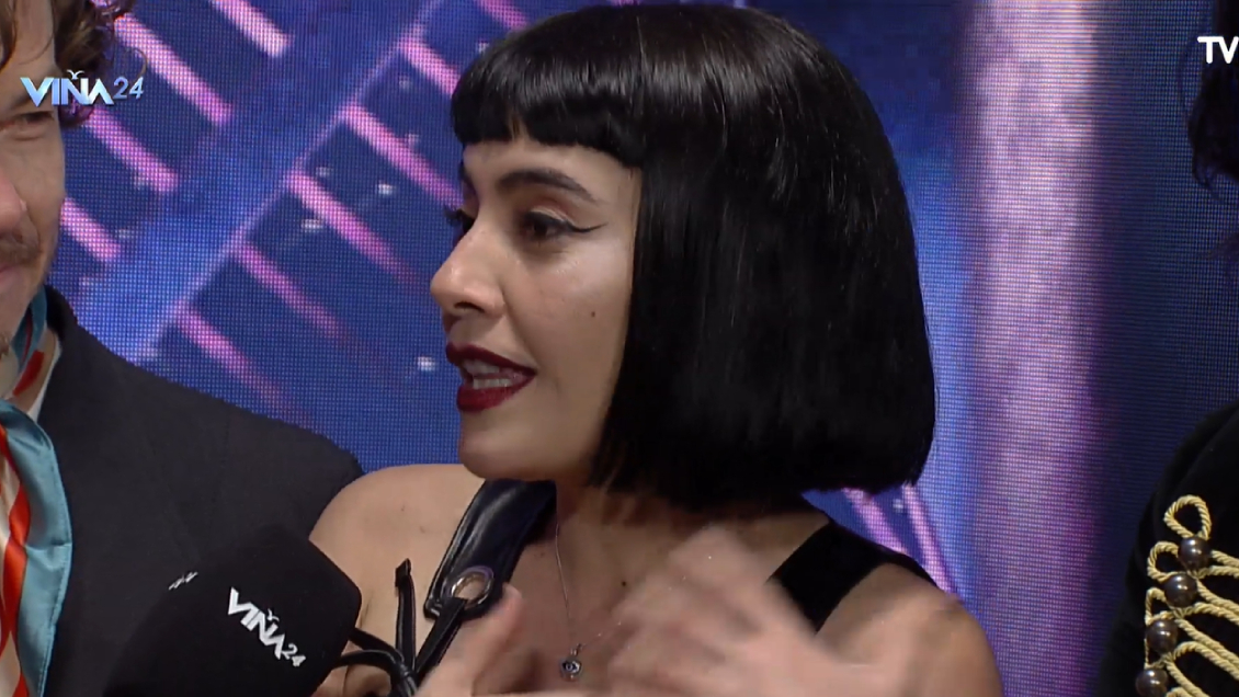 Cancamusa reaccionó a pequeña baterista tras show con Los Bunkers en Viña 2024