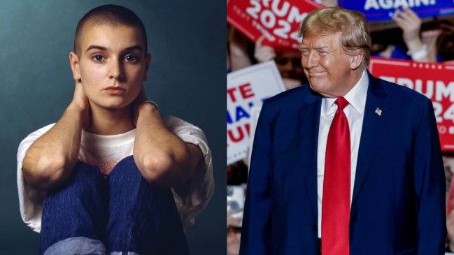 Herederos de Sinéad O'Connor exigen a Trump dejar de usar su música en campañas
