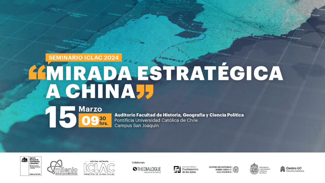 Seminario abordará relaciones China - América Latina y el impacto de las inversiones del país asiático