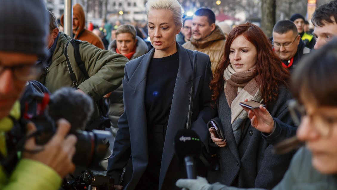 Viuda de Navalni pidió que 