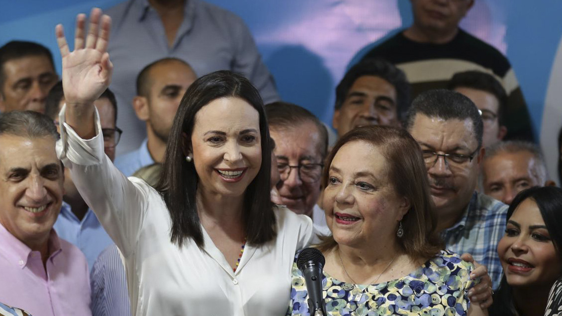 La oposición venezolana propuso a su nueva candidata presidencial ante inhabilitación de Machado