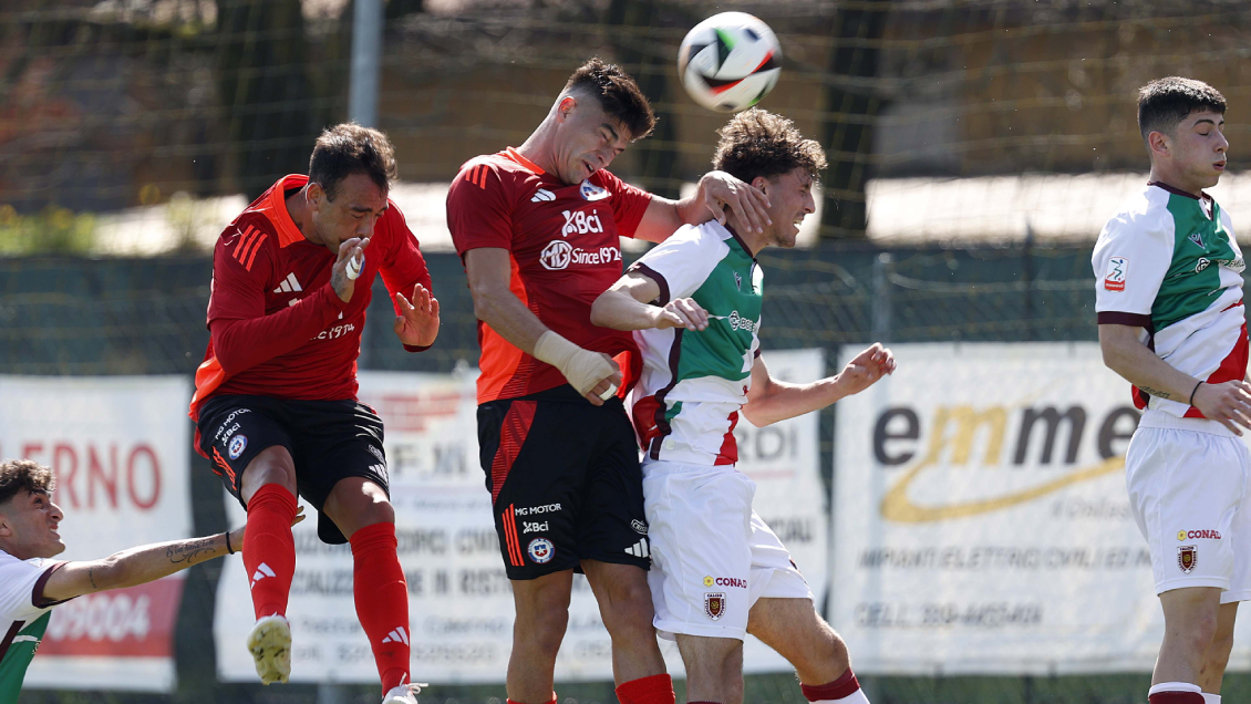 La Roja venció al club Reggiana en su primera práctica con miras a Francia