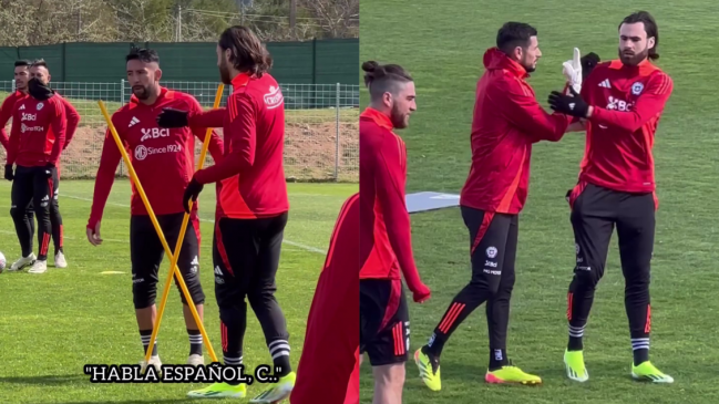 ¿Ben habla español? Los cracks de La Roja bromearon con Brereton en la práctica