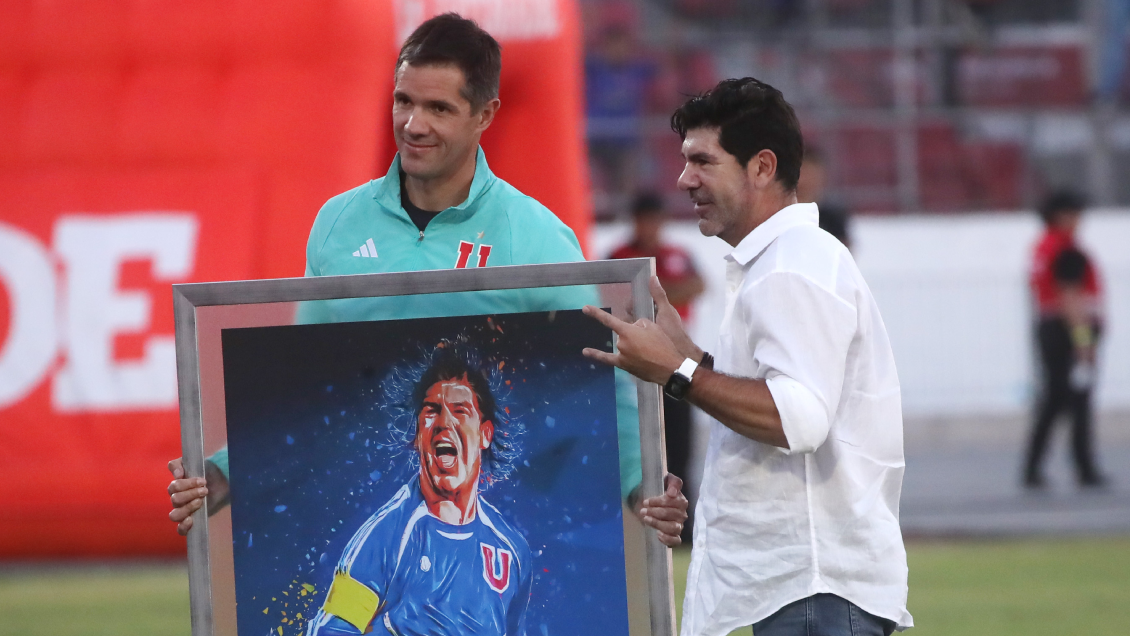 [VIDEO] La U rindió un homenaje a Marcelo Salas en su duelo ante Cobresal
