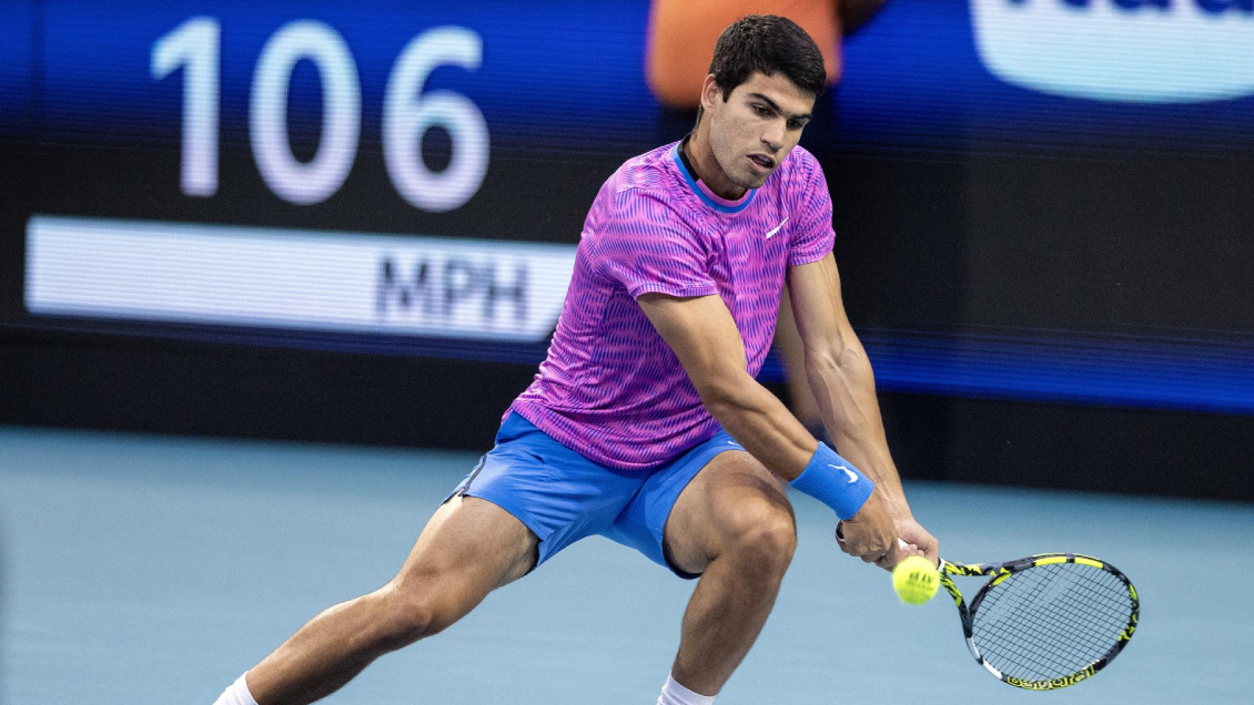 Carlos Alcaraz batió a Lorenzo Musetti y avanzó a cuartos en el Masters de Miami