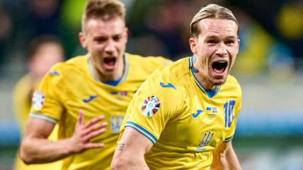   Ucrania remontó ante Islandia y logró clasificar a la Euro 2024 