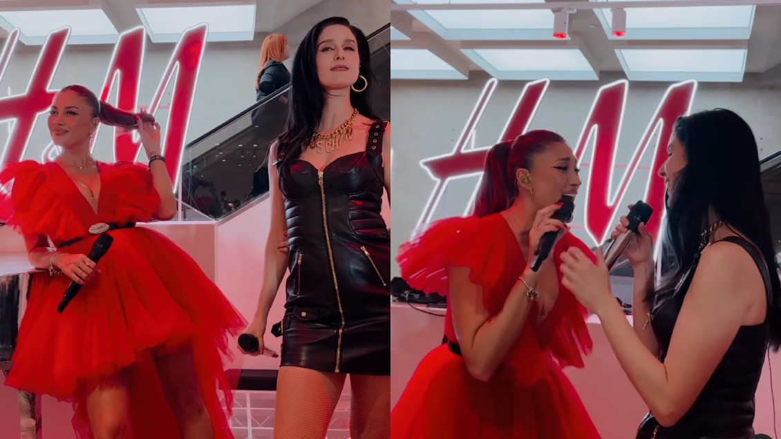 Karen Paola sorprendió al cantar uno de sus hits con Francisca Valenzuela