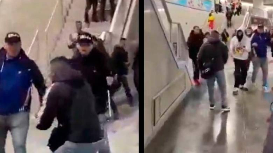 Escándalo: Hinchas de Colombia se fueron a los golpes en Madrid