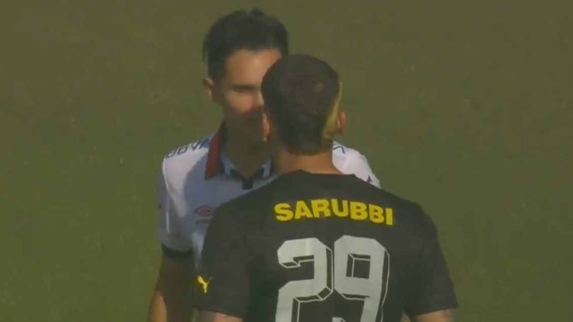 Jugadores de Peñarol y Nacional se enfrascaron antes del clásico uruguayo