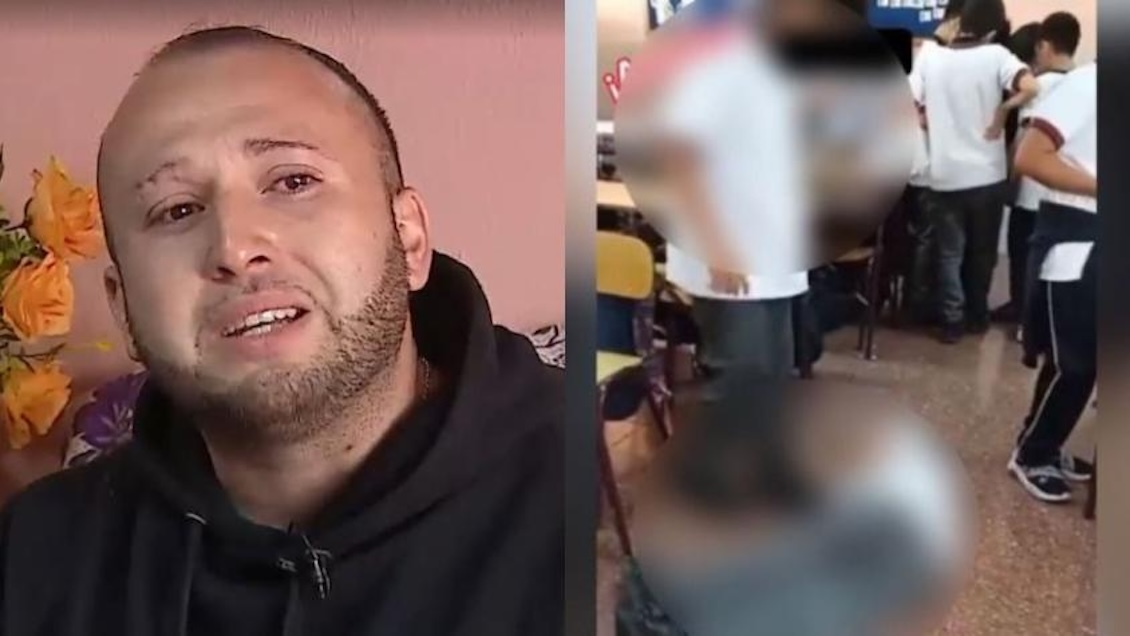 Padre de escolar con discapacidad agredido culpa a colegio: 
