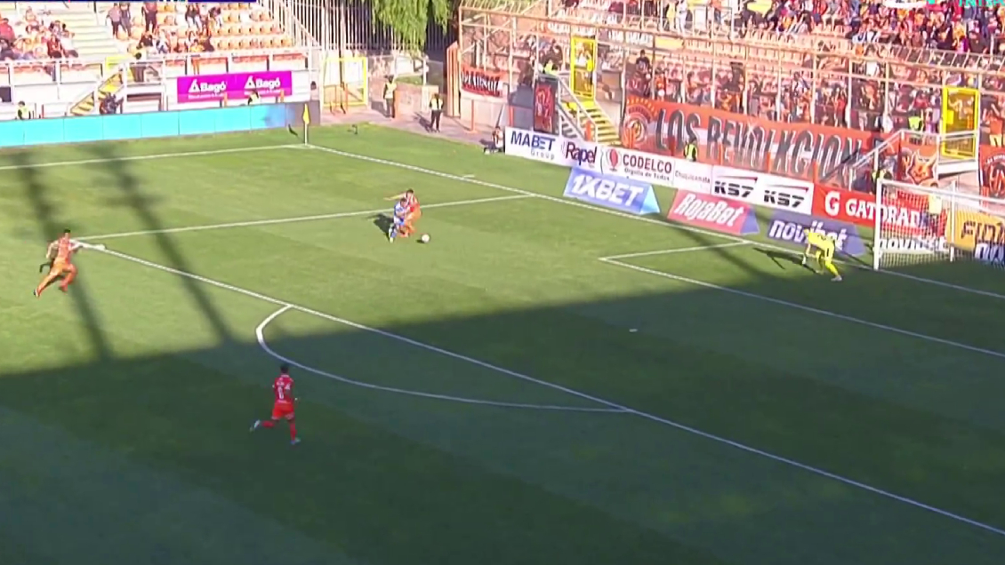 [VIDEO] El penal contra Cristian Palacios en la visita de la U a Cobreloa