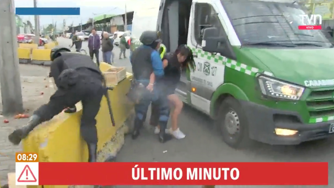 Hermana de guardia herido en Lo Valledor: 