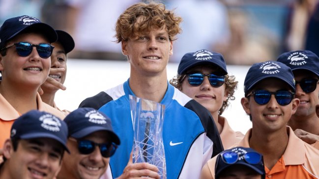 Sinner le quitó el número 2 de la ATP a Carlos Alcaraz y Dimitrov entró al top 10