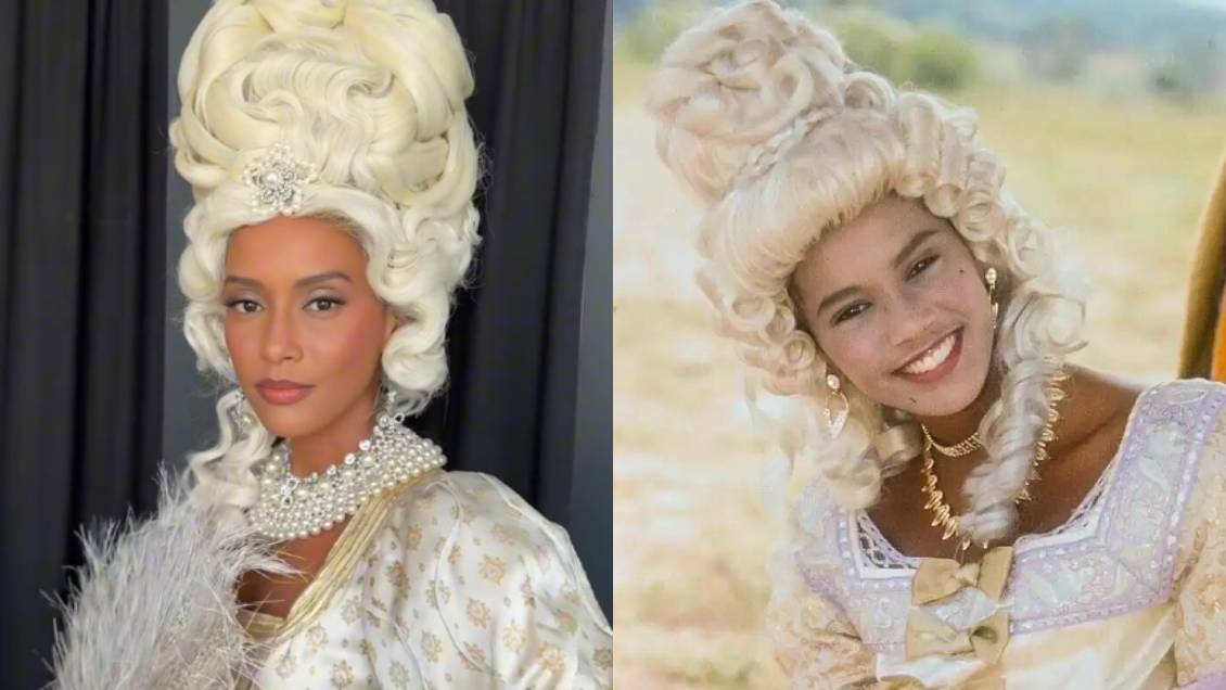 Tais Araujo recreó personaje de Xica Da Silva después de casi 30 años