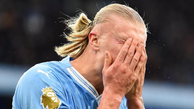 ¿Poca técnica? Critican a Haaland por sus pases poco eficientes en el 