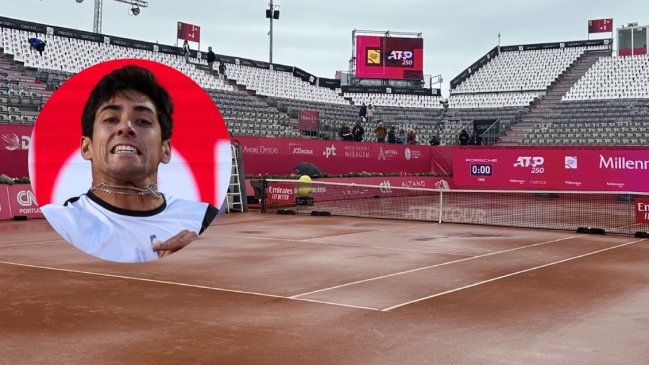 Lluvia mantuvo aplazado el choque de Garin y Rodionov en Estoril