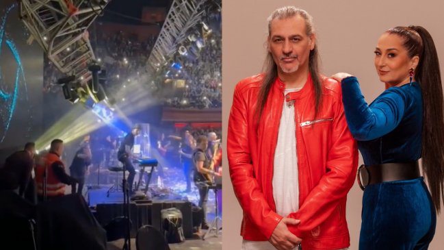 Caída de escenario interrumpió show en el Teatro Caupolicán