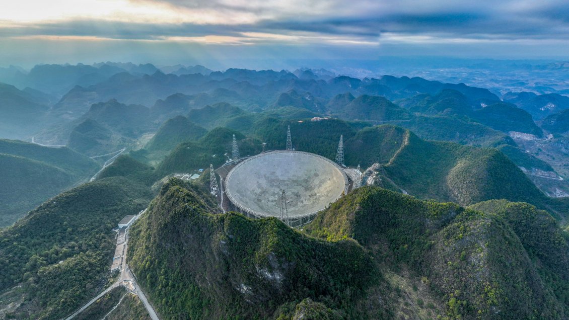 Telescopio gigante de China ofrece casi 900 horas de observación a investigadores extranjeros