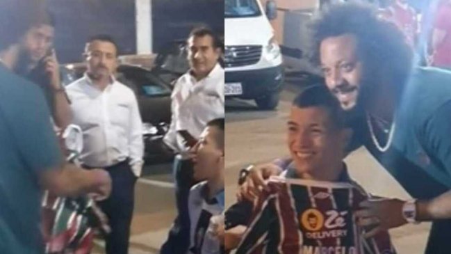 Marcelo tuvo noble gesto con hincha de Alianza Lima en silla de ruedas